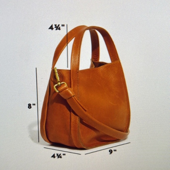 Madewell Black Crossbody Bag with Gold Hardware - Picture 10 of 10